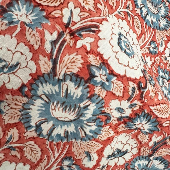 Beautiful Vintage Kerry Cassill Blockprint Dress - Picture 3 of 5